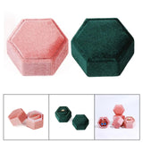 Ring Box Holder Case Jewelry Packaging for Engagement Wedding