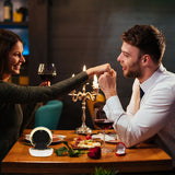 Slim LED Ring Box Light Engagement Case Wedding Valentine's Gift