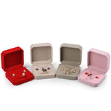 Multifunctional Ring Box Jewelry Gift Packaging Necklace Earrings Organizer