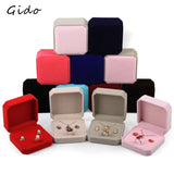 Multifunctional Ring Box Jewelry Gift Packaging Necklace Earrings Organizer