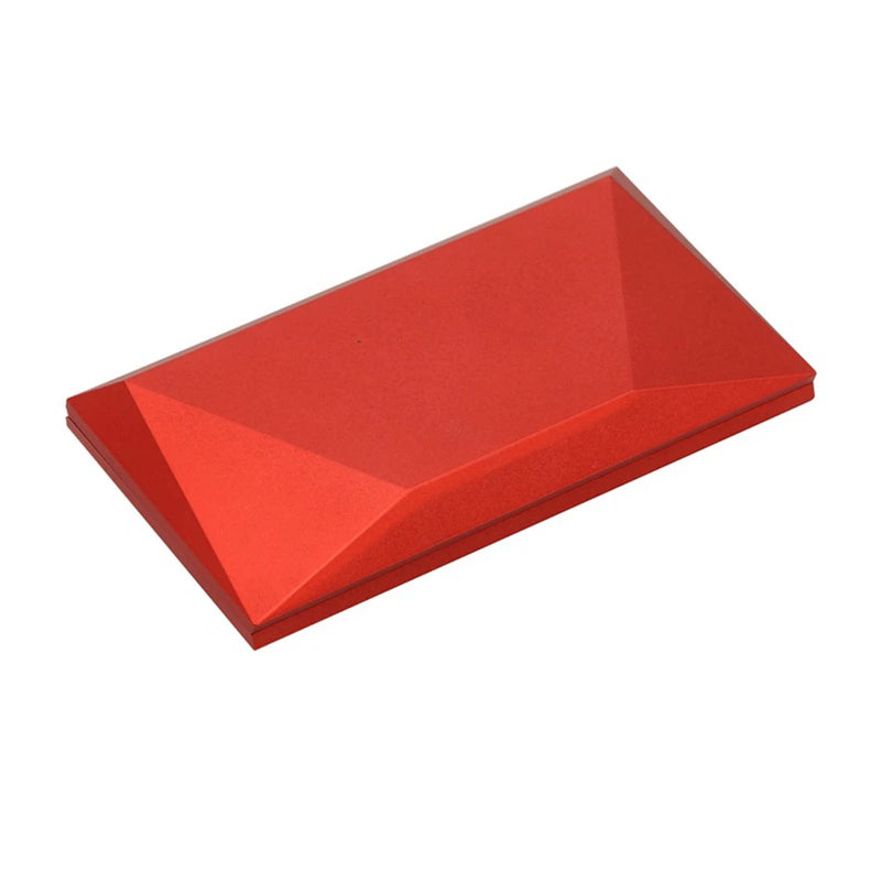 Rose Rhombus Ring Box Lightweight Sturdy Plastic Jewelry Holder