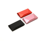Rose Rhombus Ring Box Lightweight Sturdy Plastic Jewelry Holder