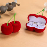 Ring Box Wedding Case Jewelry Boxes Holder Storag...