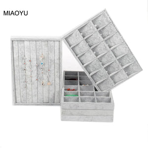 Ice Velvet Jewelry Organizer Stand