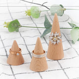 Ring Bracelet Jewelry Display Stand & Wood Ring Holder