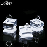 Acrylic Ring Seat Jewelry Display Stand