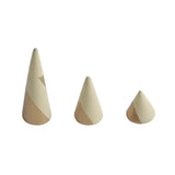 Ring Cone Set Wood Mother's Jewelry Display Ring Organiser Ringorganiser C...