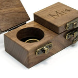 Ring Container Thicken Ring Case Fine Texture Mr Mrs Ring Holder