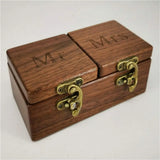 Ring Container Thicken Ring Case Fine Texture Mr Mrs Ring Holder