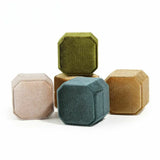 Double Ring Storage Box Detachable Lid Jewelry Box Women Gift
