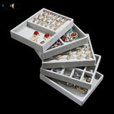 Velvet Jewelry Display Tray for Rings Bracelets Necklaces