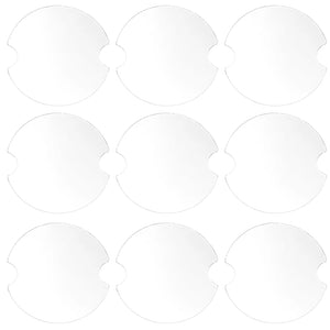 Ring Display Jewelry Tray Box Showcase Store Organizer Holder Round Case