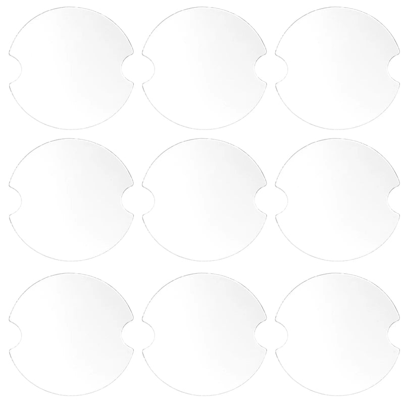 Ring Display Jewelry Tray Box Showcase Store Organizer Holder Round Case