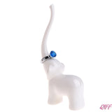 Elephant Jewelry Ring Display Rack Organizer Stand Holder Pendant Decor