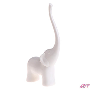 Elephant Jewelry Ring Display Rack Organizer Stand Holder Pendant Decor
