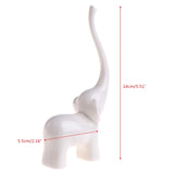 Elephant Ring Display Rack Jewelry Organizer Stand Holder Pendant Decor