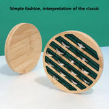 Ring Display Showcase Wood Ring Box Tray Jewelry Display Stand Holder Rack