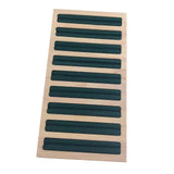Ring Display Stand 9 Slot Large Capacity Holder Jewelry Plate