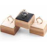 Bamboo Jewelry Rack Ring Display Stand