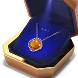 LED Light Ring Earring Box Wedding Jewelry Packaging