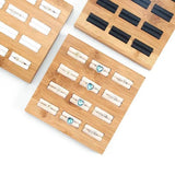 Ring Earring Display Tray Jewelry Organizer 2/5/10/15 Solts Ring Plate