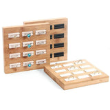 Ring Earring Display Tray Jewelry Organizer 2/5/10/15 Solts Ring Plate