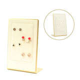 Ring Earring Jewelry Display Tray Organizer Holder L-Shaped Holder Rack
