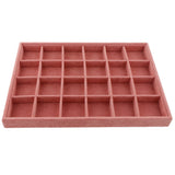 Jewelry Display Organizer Box Tray Showcase Holder