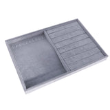 Velvet Jewelry Display Box Organizer