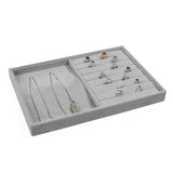 Velvet Jewelry Display Box Organizer