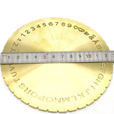 Ring Engraver Plate With Letter Number Inside Ring Engraving Font