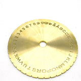 Ring Engraver Plate With Letter Number Inside Ring Engraving Font