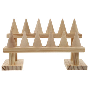 Ring Finger Display Stand Holder Rings Jewelry Showcase Rack Storage Racks