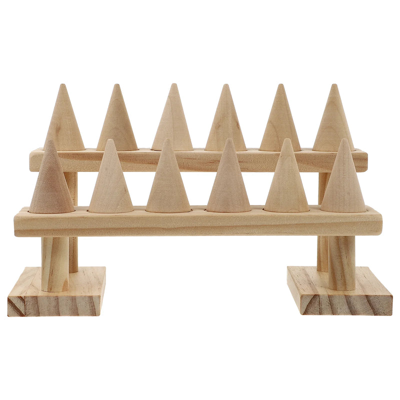 Ring Finger Display Stand Holder Rings Jewelry Showcase Rack Storage Racks