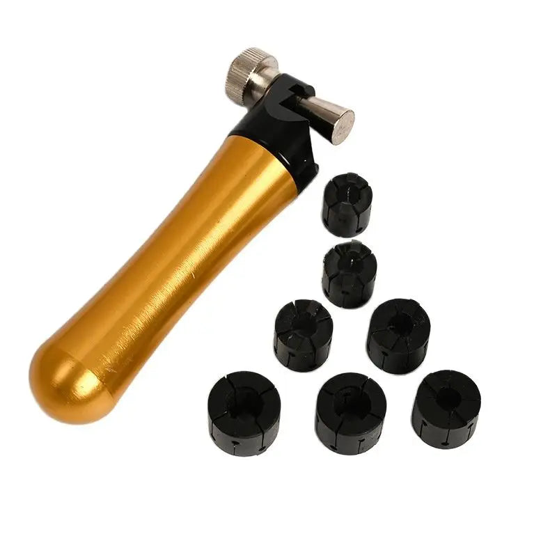 Ring Fixture Clamp Kit with 7 Dies Stone Setting Jewelry Tool