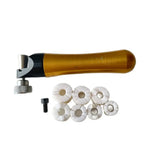 Ring Fixture Clamp Kit with 7 Dies Stone Setting Jewelry Tool