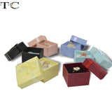 Ring Jewelry Organizer Paper Box Ring Packaging Box Jewelry Store Container