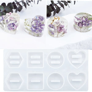 Ring Holder Display Rack Silicone Mold for DIY Jewelry Making