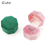Ring Holder Gift Packaging Marriage Storage Organizer Casket