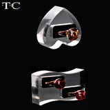 Acrylic Ring Holder Display Stand Clear Jewelry Organizer for Store Countertop