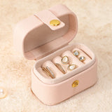 Ring Jewelry Box Mini PU Storage Box Ear Stud Display Box