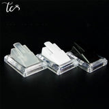 Ring Jewelry Display Ring Holder Stand Plastic Rack Ring Storage Organizer Shelf