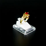 Ring Jewelry Display Ring Holder Stand Plastic Rack Ring Storage Organizer Shelf