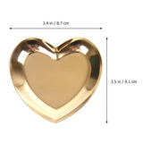 Heart-Shaped Jewelry Holder Dish Plate Tray Wedding Display