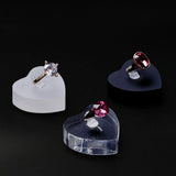 Acrylic Small Heart Ring Jewelry Holder Display Stand Rack