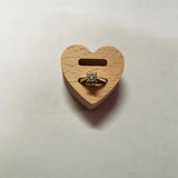 Heart Shape Double Slot Ring Rack for Women Men