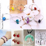 Crystal Ring Making Kit with Sizer Tools for Jewelry Craft