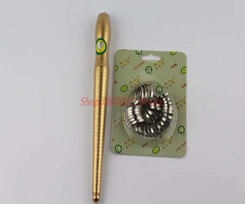 Ring Mandrel Sizer Kit Jewelry Making Tools Metal Measure Ring Gauge Tool