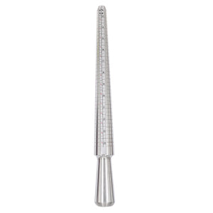 Ring Mandrel Sizer Metal Jewelry Measure Size 1-13 Finger Gauge Set 27 Pcs