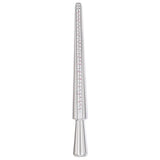 Ring Mandrel Sizer Metal Jewelry Measure Size 1-13 with Rings Finger Gauge Set